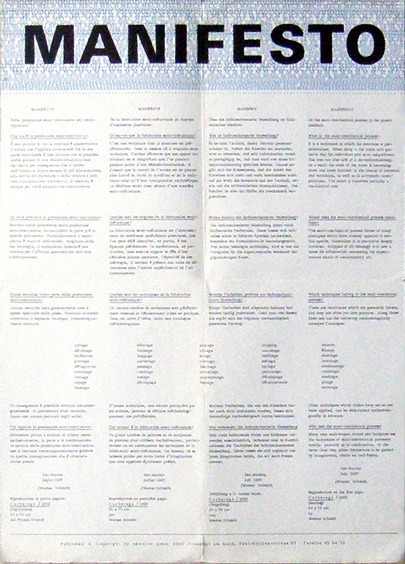 «manifesto revers»